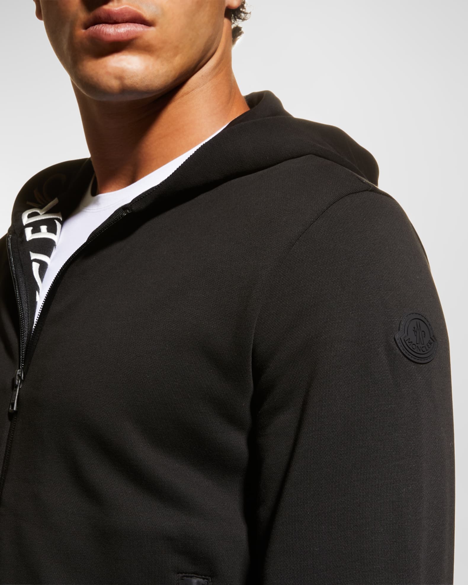 Áo Hoodie Logo Tape Fleece Zip Relaxed Calvin Klein