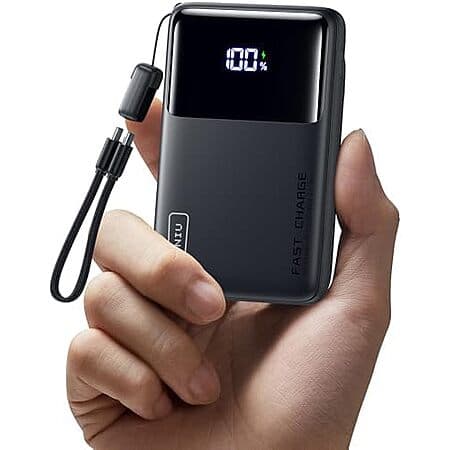 INIU Power Bank 10000mAh 45W PD Ultradelgado