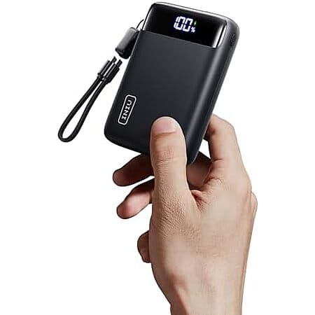 Banco de energía INIU 20000mAh 3 puertos carga rápida 22.5W USB-C