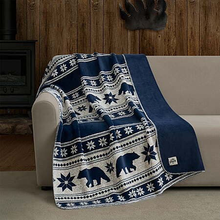 50"x72" Pawz Plush Oversized Throw Blanket (various) from $5